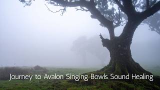 Journey to Avalon Guided Mediation with Reiki Singing Bowls Sound Healing.