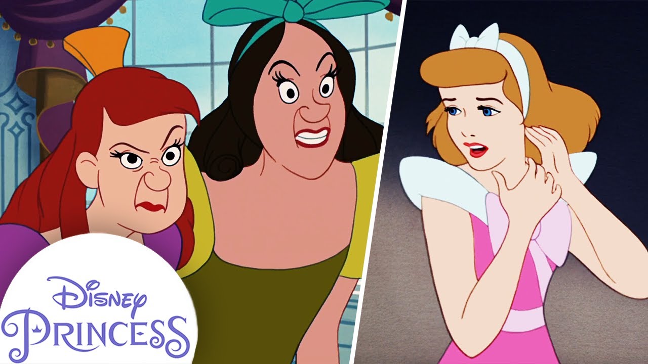 Cinderella's Evil Stepsisters | Kids Cartoons | Disney Princess ...