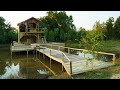 Build A Luxury Bamboo Resort House On The Water With Best Swimming Pool And Furniture From Bamboo -2