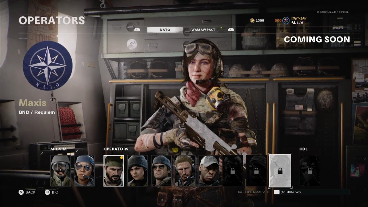 Black Ops Cold War Season 2 New Maxis Samantha Operator Bio and Video Showcase