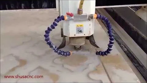 Stone engraving machine range by SHUSA