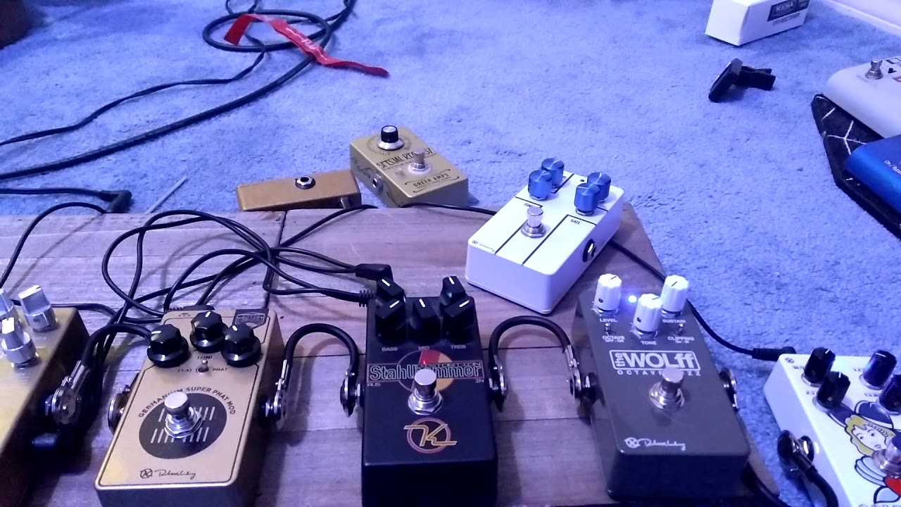 Using the Keeley wolff Fuzz octave as a boost. YouTube