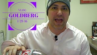 Goldberg Vlog: Diet Soda is Better for you than Water