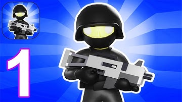 Hero Squad - Gameplay  | All Levels Gameplay Android,ios | NOOB vs PRO vs HACKER | Hero Squad