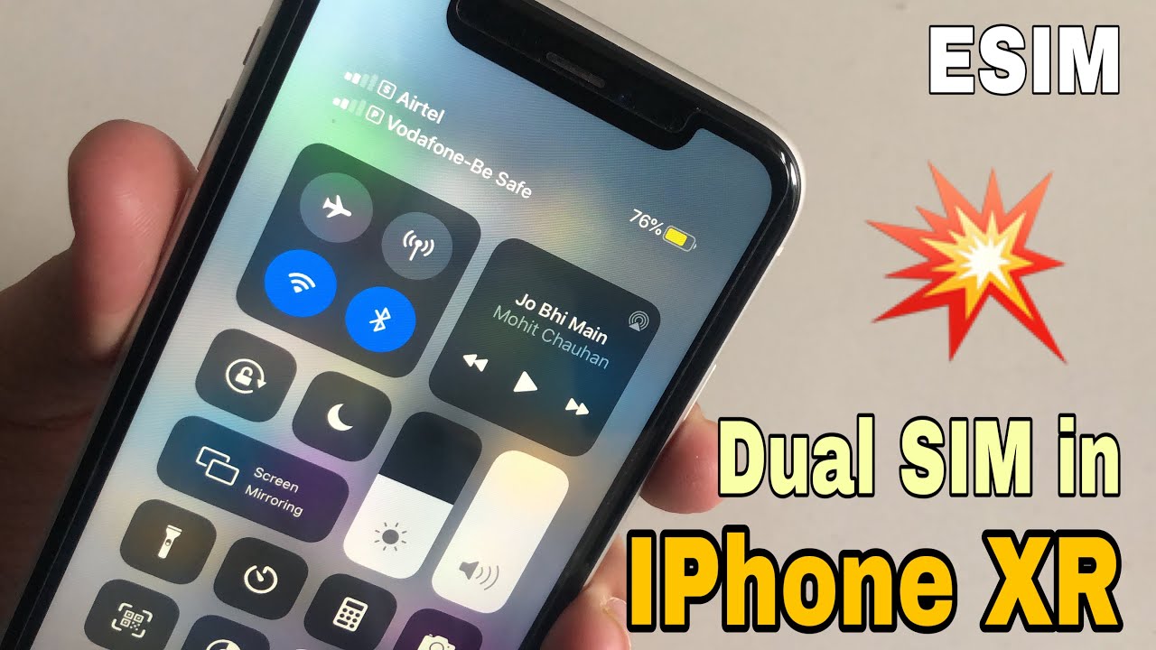 How To Activate ESIM On IPhone XR Dual SIM In IPhone YouTube