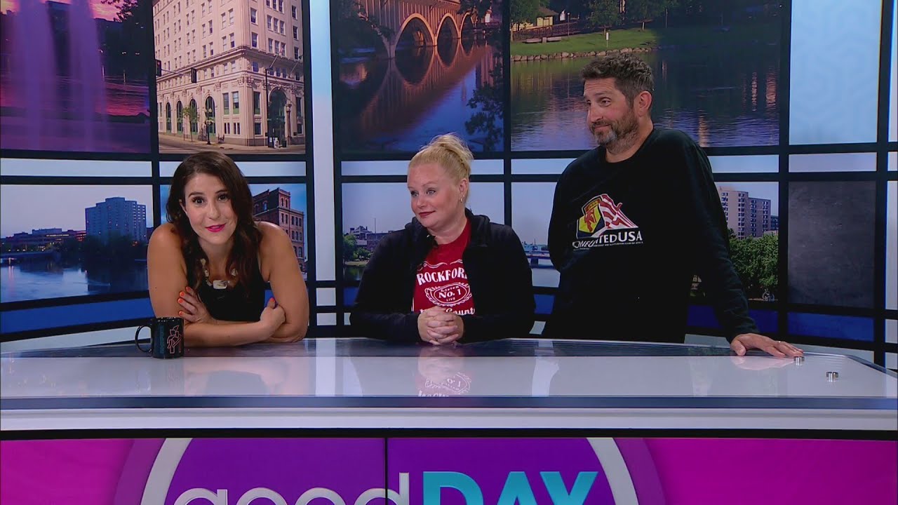 Q 98.5 Lil Zim and Sweet Lenny Test Their Rockford Knowledge - YouTube