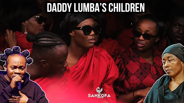 Beautiful Odo Broni and Akosua Serwaa's children at Daddy Lumba's Funeral, Beautiful Cultural Dance.