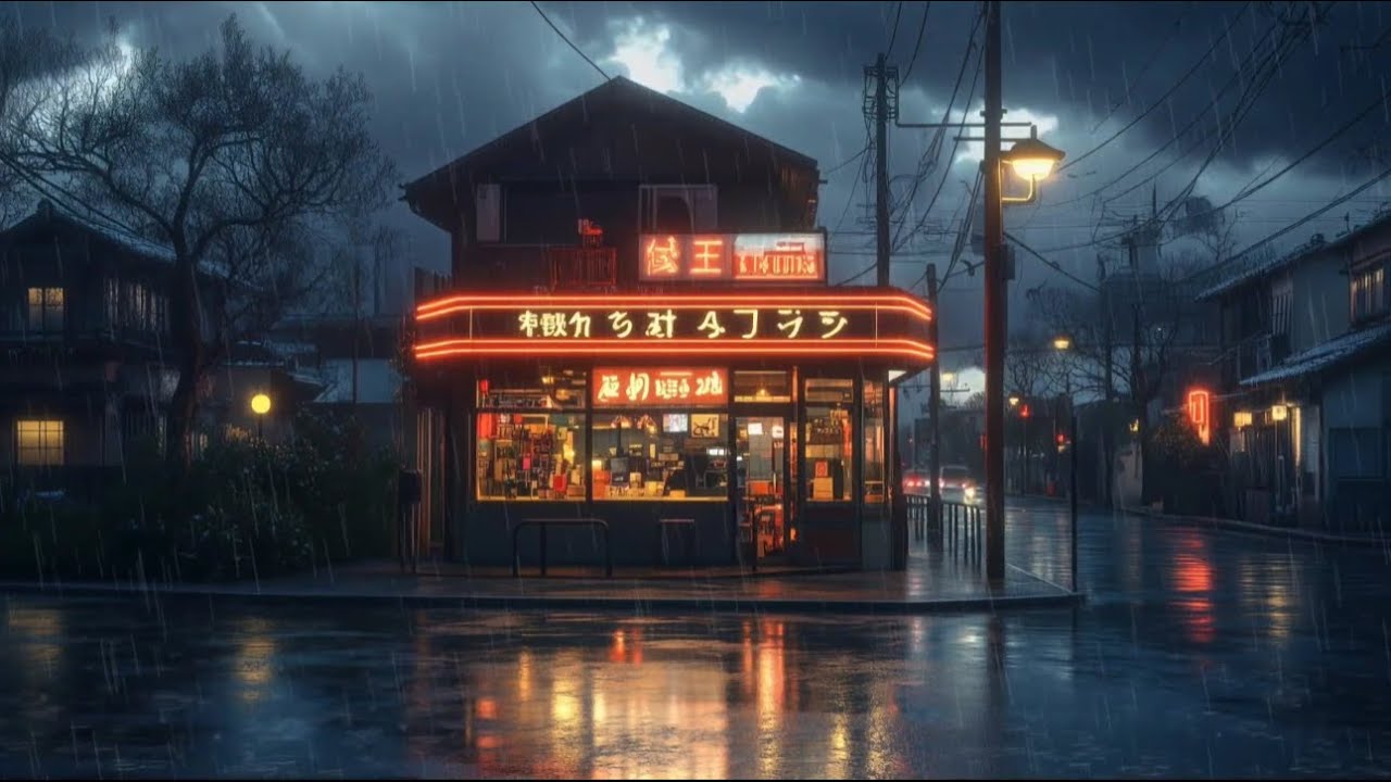 Still After Dark | Lofi Hip Hop Mix for Peaceful Nights | A cozy escape from chaos 🌧️