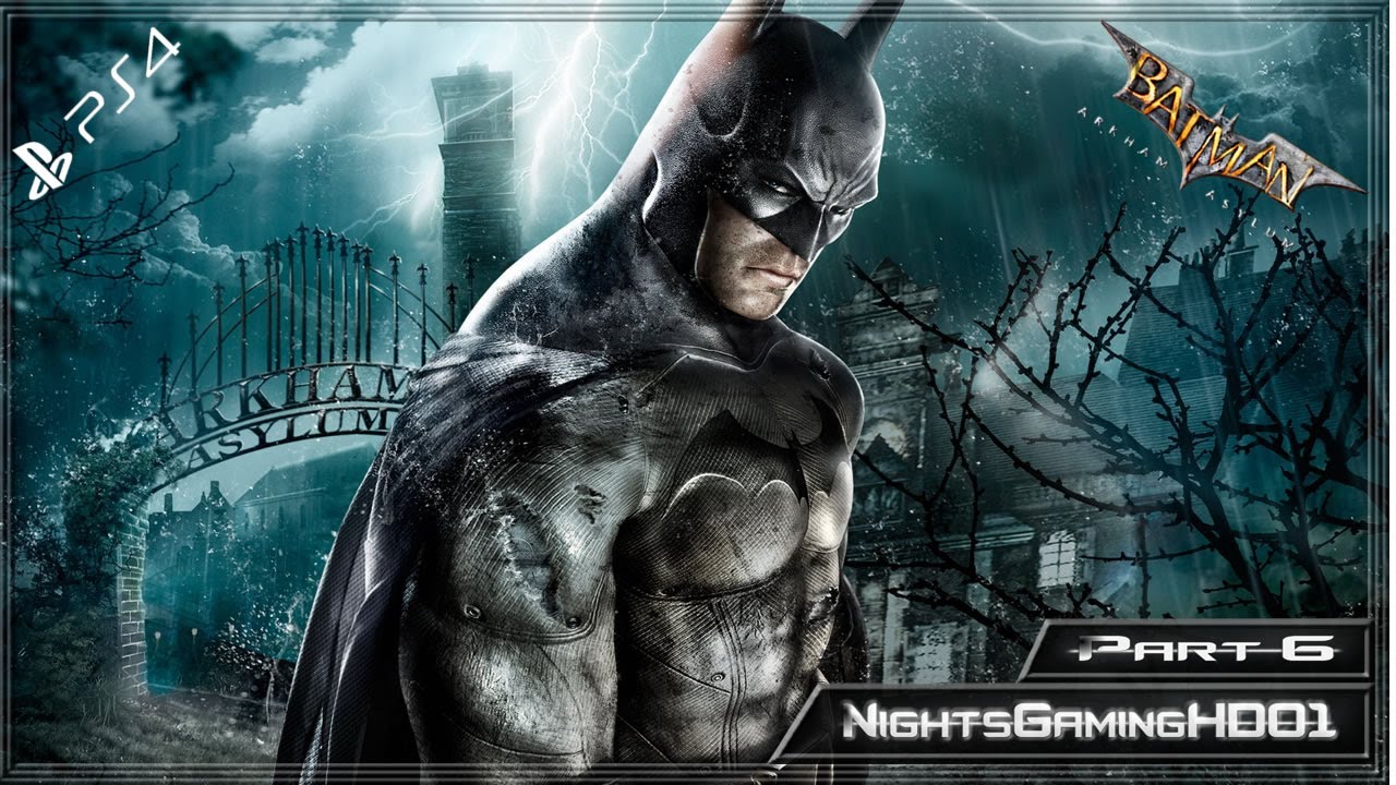 Batman Return To Arkham Asylum Hard Walkthrough Zsasz PS4 HD60
