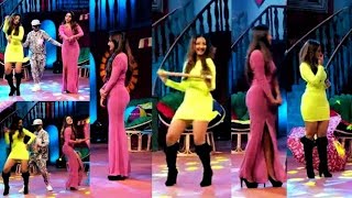 ටීනාද විනූද මේක බලලම කියන්නකෝ |Teena and Vinu hot  dance with Hiru Tik tok show|