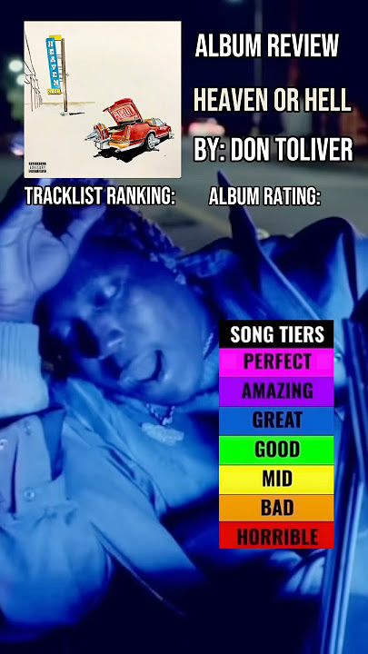 Heaven or Hell Review #dontoliver #albumreview #hiphop #album #rap