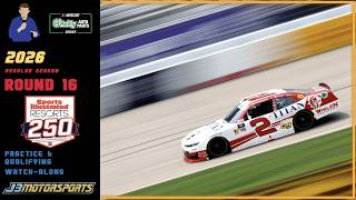 🔴 NASCAR O'Reilly Auto Parts Series | 2026 | Round 17 | Practice Watch-Along