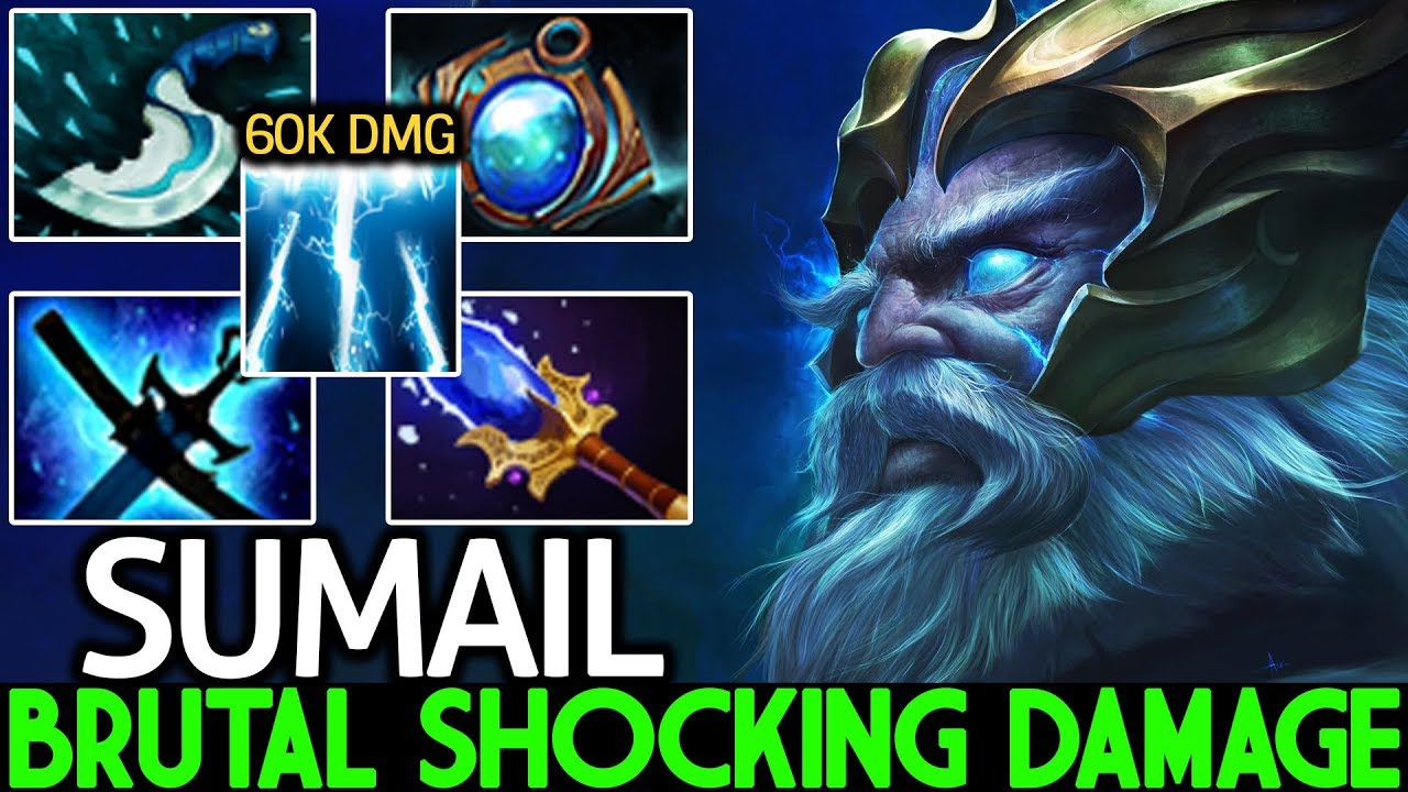 SumaiL [Zeus] Brutal Shocking Damage Epic Killing Machine 7.21 Dota 2 - YouTube