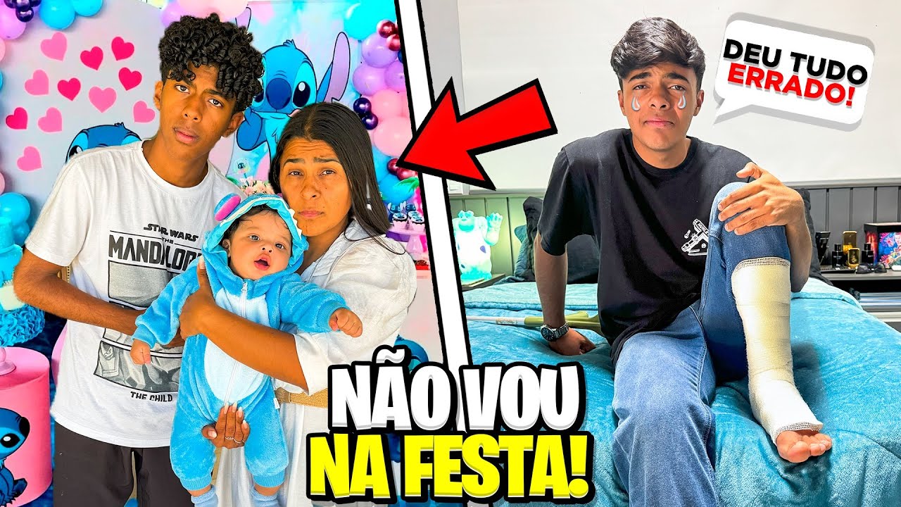 ESTEVÃO NÃO MELHOROU E VAI PERDER A FESTA DO AFILHADO!🥹 *olha o que aconteceu