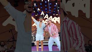 Matheus Fernandes E Pedro Sampaio Com Morena Jambo Em No Reveillon De Amoré