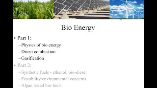 Bio Energy (Part 1)