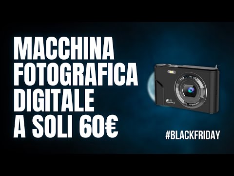 Ho provato questa MACCHINA FOTOGRAFICA DIGITALE su AMAZON per 60€ 📸
