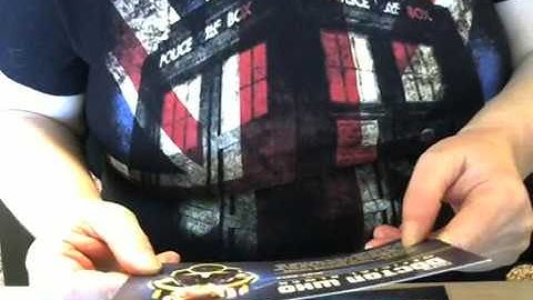 Doctor Who box from Nerd Block...Finally!