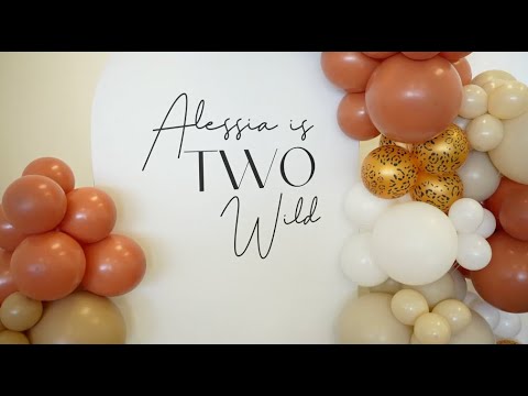 Alessia's 2nd Birthday Party - YouTube