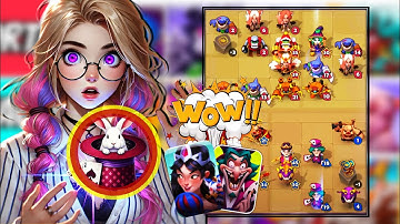 Magic hat attack and surprise bunny | LUDUS/MergeArena pvp (Android, iOS)