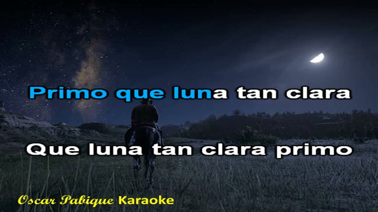 Recuerdos de Luna Clara - Jorge Guerrero - Karaoke