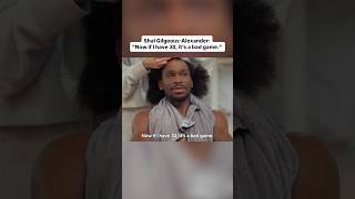 Shai Gilgeous-Alexander Thinks Scoring 30 Points Is A Bad Game For Him