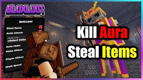 ⚔️ Blox Loot Script - Kill Aura, Steal Items, Hitbox (NO KEY!!)