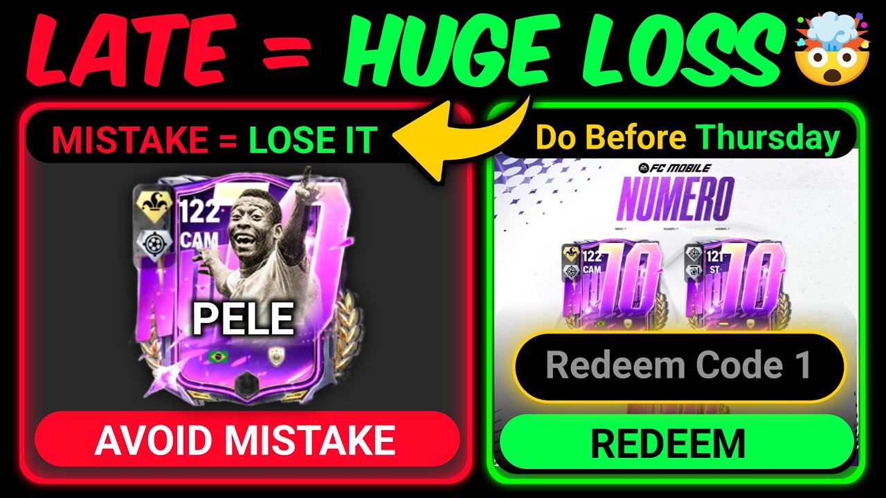 Do it Before This Thursday in FC Mobile - Not Done = Lose Pele | Mr. Believer