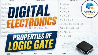 Properties Of Logic gate | Digital Electronics Commutative, Associative, Idempotent, De morgan