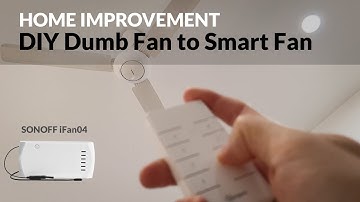 DIY Dumb Fan to Smart Fan