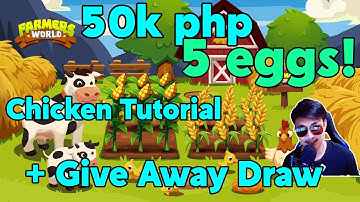 Giveaway winner X Farmers World Chicken Tutorial - New NFT Games 2021 - Tagalog