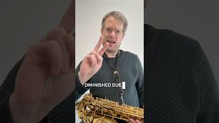 #diminished duel, 2 dim chords, basics #incversuons & #solo example #saxophone #jazz #chords #blues