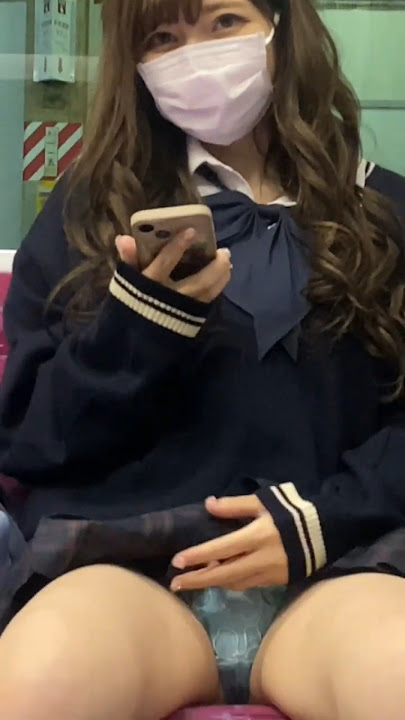 My Risky Japanese Uniform Lookbook on a Crowded Train | Up Skirt Style