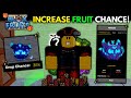 Increase fruit drop chance    blox fruits  kitsune 