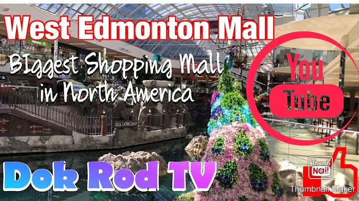WEST EDMONTON MALL- BIGGEST MALL IN NORTH AMERICA & #6 LARGEST MALL IN THE WORLD 🌎. #dokrodvlog