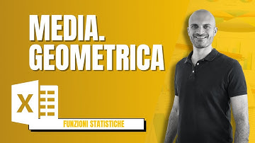 Come usare la funzione MEDIA.GEOMETRICA [Excel #175]