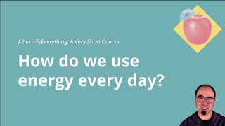 Rewiring Schools How Do We Use Energy Every Day? Rewiring America