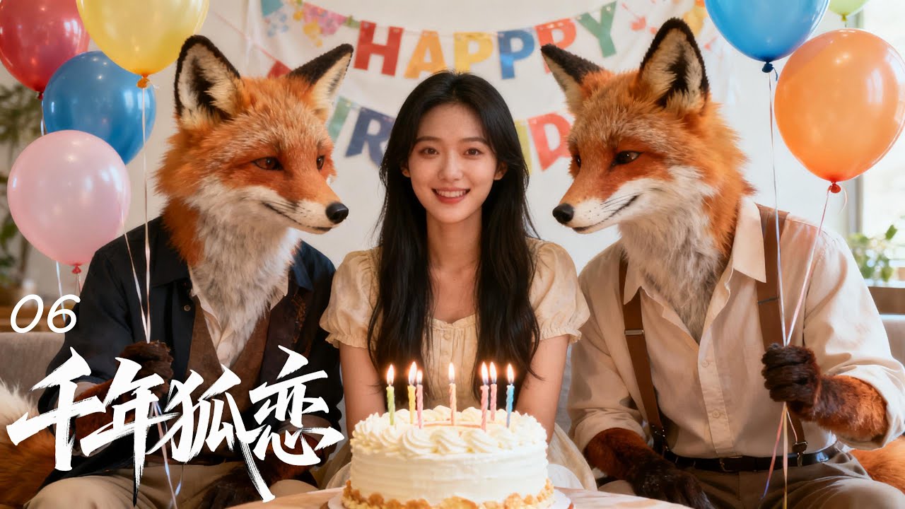 兩隻狐狸曾給女子過生日💖 #中国电视剧 #精选 #爱情  #精彩影视  #宫斗  #電影  #古风  #都市 #love #drama #movie