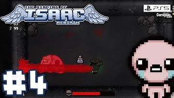 The Binding of Isaac: Rebirth - Gameplay Walkthrough No Commentary - Part 4 (PS5)