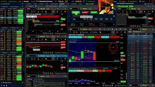 Professors Live Morning Scalping Large Caps: Strike and Recoil Strategy