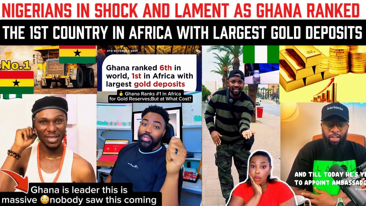 Breaking News 🚨Nigerian IN shock And LAMENT AS Ghana Ranked The 1st Country In Africa With Largest 