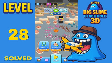 Super Big Slime: Black Hole 3D – Level 28 (Solved)