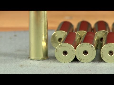 Cleaning 10 Gauge Brass Shotgun Shells Presented by Larry Potterfield