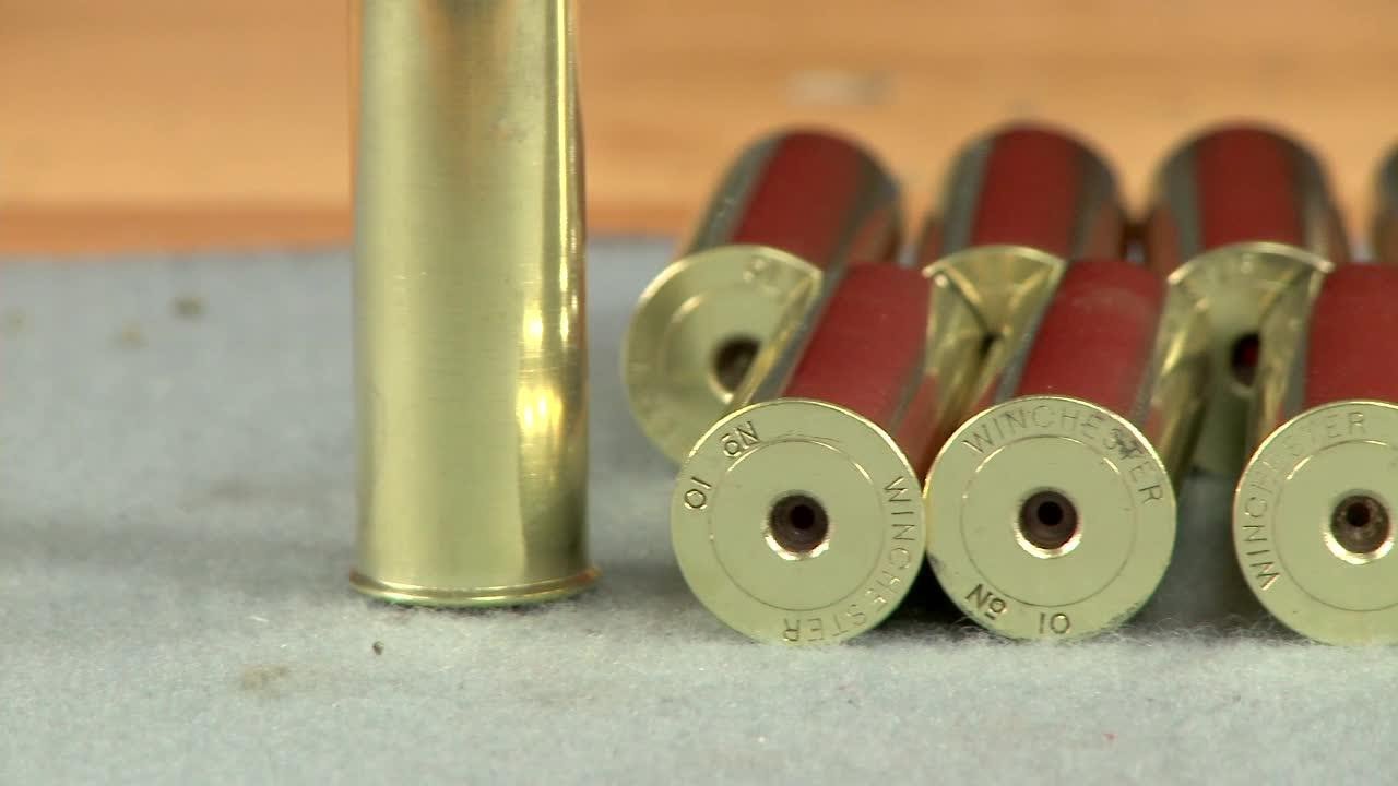 Cleaning 10 Gauge Brass Shotgun Shells Presented by Larry Potterfield Midwa...