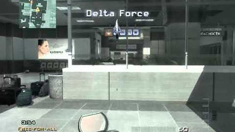 MW3 M16 No Scope Headshot Turn On