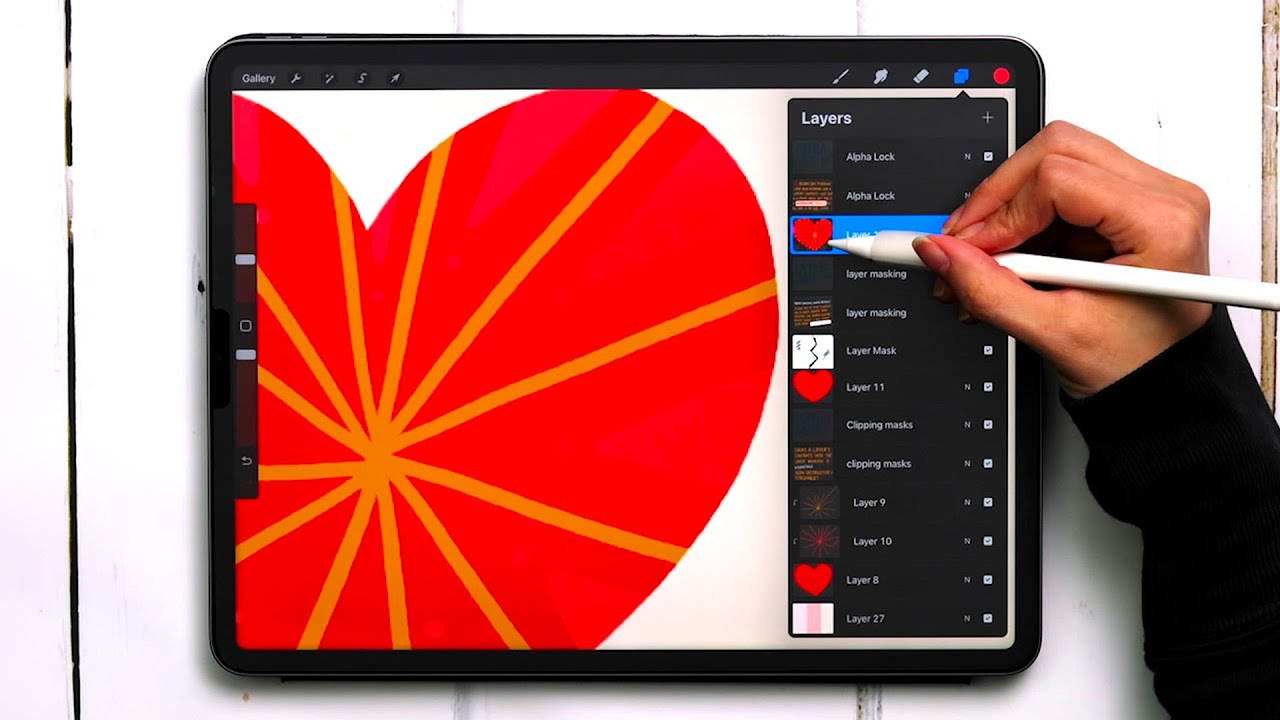 Masking in Procreate for Beginners (+ free cheat sheet!) YouTube