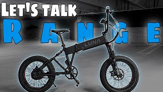 Luna Eclipse Folding Electric Bike - A Range Test 