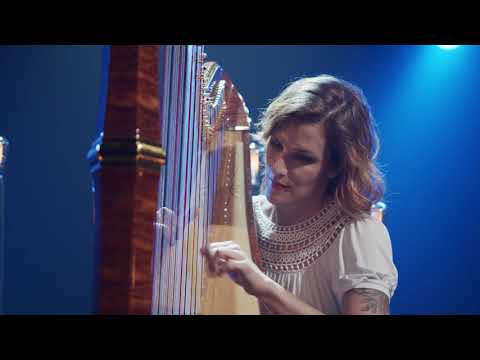 F. Tarrega: Recuerdos de la Alhambra (S. Blassel)  알함브라 궁전의 추억  - Valérie Milot, harp/harpe