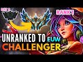 Lillia UNRANKED to CHALLENGER EUW - Day 2 (Bowling League Lillia Skin Giveaway)