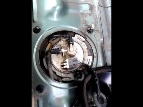 How to removed fuel pump 2004 nissan altima 2.5 4cylender code p0462
